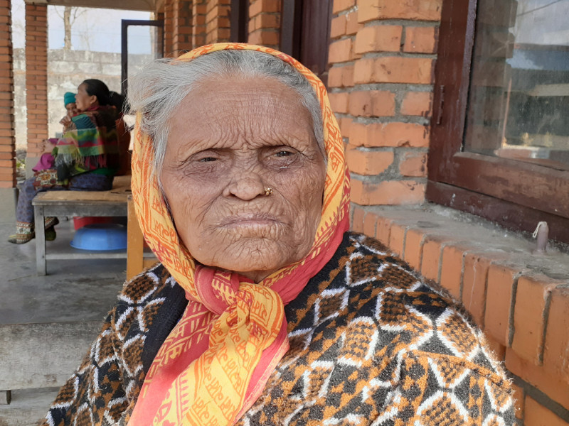 धर्मी न्यौपाने जाे समाजबाट लखेटिएर ६१ वर्षदेखि कुष्ठरोग आश्रममा छिन्